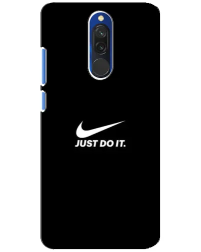 Чехол для Xiaomi Redmi 8 с картинкой «Минимализм от Nike»