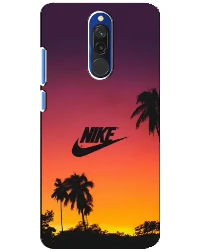 Чехол для Xiaomi Redmi 8 с картинкой «Nike на закате солнца»
