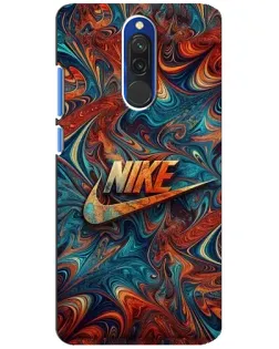 Чехол для Xiaomi Redmi 8 с картинкой «Nike в абстракции»