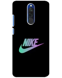 Чехол для Xiaomi Redmi 8 с картинкой «Nike — городская ночь»