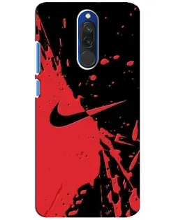 Чехол для Xiaomi Redmi 8 с картинкой «Красные брызги Nike» Чехол для Xiaomi Redmi 8 с картинкой «Красные брызги Nike»
