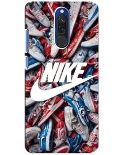 Чехол для Xiaomi Redmi 8 с картинкой «Коллаж кроссовок Найк» Чехол для Xiaomi Redmi 8 с картинкой «Коллаж кроссовок Найк»