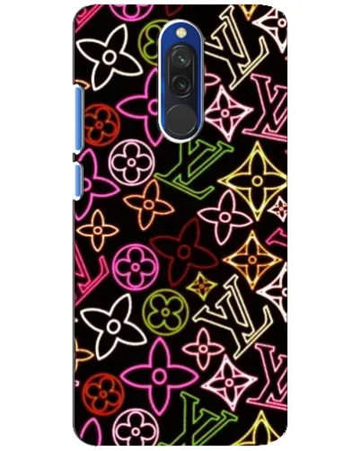 Чехол для Xiaomi Redmi 8 с картинкой «Неоновый микс Nike»