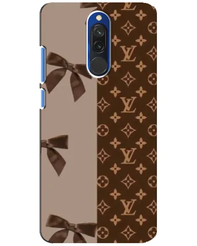 Чехол для Xiaomi Redmi 8 с картинкой «Louis Vuitton — банты»