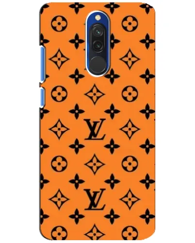 Чехол для Xiaomi Redmi 8 с картинкой «Оранжевый стиль LV»