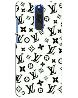 Чехол для Xiaomi Redmi 8 с картинкой «Монохромный хаос LV»