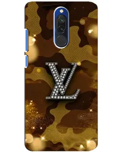 Чехол для Xiaomi Redmi 8 с картинкой «Камуфляжный Louis Vuitton»