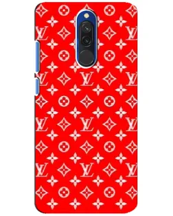 Чехол для Xiaomi Redmi 8 с картинкой «Яркий паттерн LV»