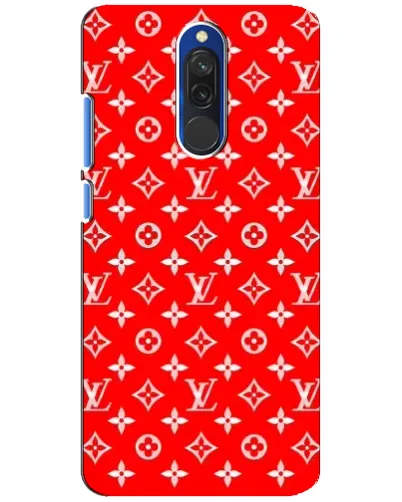 Чехол для Xiaomi Redmi 8 с картинкой «Яркий паттерн LV»