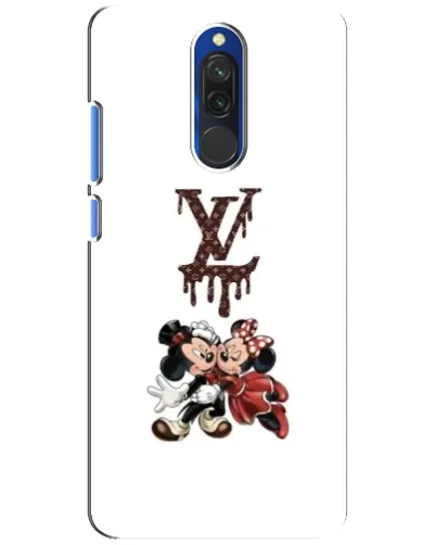 Чехол для Xiaomi Redmi 8 с картинкой «LV и Микки Маус»