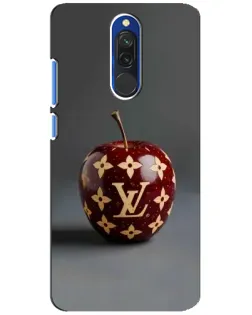 Чехол для Xiaomi Redmi 8 с картинкой «Красное яблоко LV»