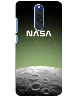 Чехол для Xiaomi Redmi 8 с картинкой «NASA — лунный градиент»