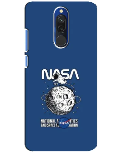 Чехол для Xiaomi Redmi 8 с картинкой «NASA — лунная миссия» Чехол для Xiaomi Redmi 8 с картинкой «NASA — лунная миссия»