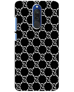 Чехол для Xiaomi Redmi 8 с картинкой «Gucci — сетчатый паттерн» Чехол для Xiaomi Redmi 8 с картинкой «Gucci — сетчатый паттерн»