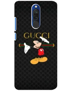 Чехол для Xiaomi Redmi 8 с картинкой «Микки Маус Gucci»