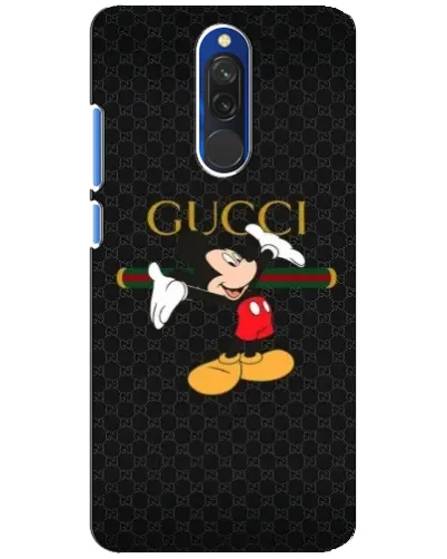Чехол для Xiaomi Redmi 8 с картинкой «Микки Маус Gucci»