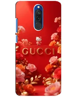 Чехол для Xiaomi Redmi 8 с картинкой «Gucci — золотой сад»