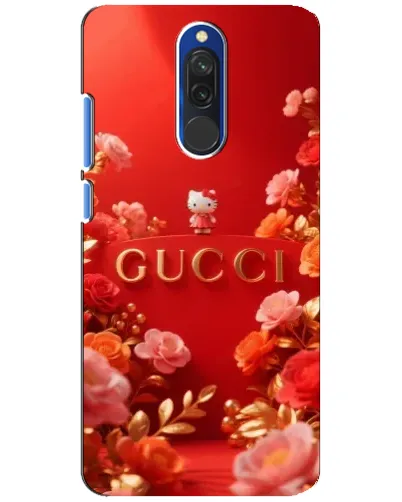 Чехол для Xiaomi Redmi 8 с картинкой «Gucci — золотой сад»