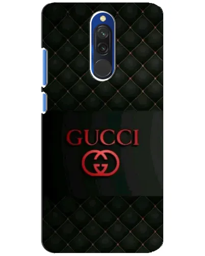 Чехол для Xiaomi Redmi 8 с картинкой «Gucci — стеганый черный»