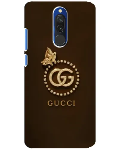 Чехол для Xiaomi Redmi 8 с картинкой «Gucci — золотая бабочка»