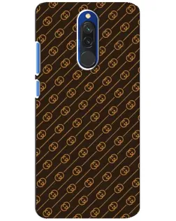 Чехол для Xiaomi Redmi 8 с картинкой «Gucci — золотые диагонали»