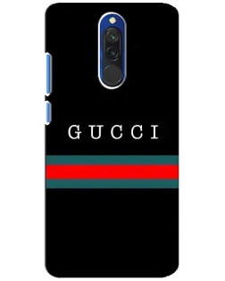 Чехол для Xiaomi Redmi 8 с картинкой «Gucci — красный пояс»