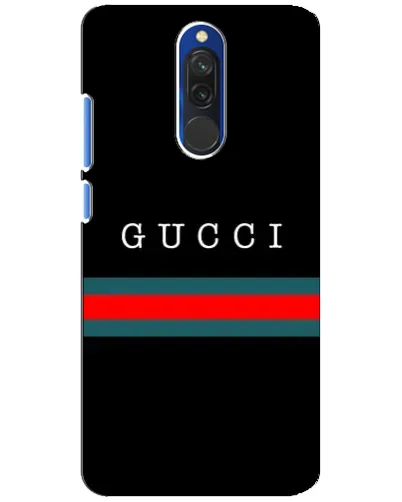 Чехол для Xiaomi Redmi 8 с картинкой «Gucci — красный пояс»