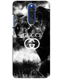 Чехол для Xiaomi Redmi 8 с картинкой «Gucci — дикая природа»