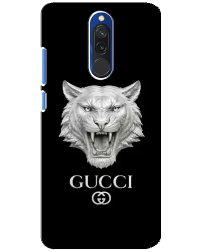 Чехол для Xiaomi Redmi 8 с картинкой «Gucci — серебряный лев» Чехол для Xiaomi Redmi 8 с картинкой «Gucci — серебряный лев»