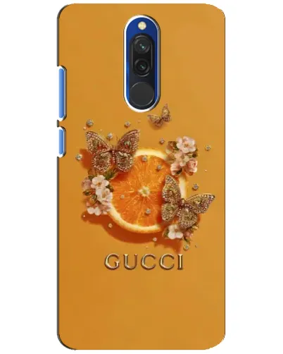 Чехол для Xiaomi Redmi 8 с картинкой «Gucci — золотые бабочки» Чехол для Xiaomi Redmi 8 с картинкой «Gucci — золотые бабочки»