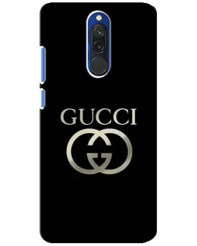 Чехол для Xiaomi Redmi 8 с картинкой «Gucci — золото на черном» Чехол для Xiaomi Redmi 8 с картинкой «Gucci — золото на черном»