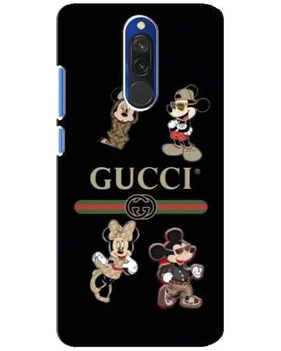 Чехол для Xiaomi Redmi 8 с картинкой «Gucci — герои Disney и монограмма» Чехол для Xiaomi Redmi 8 с картинкой «Gucci — герои Disney и монограмма»
