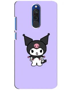 Чехол для Xiaomi Redmi 8 с картинкой «Kuromi — нежный фиолетовый»