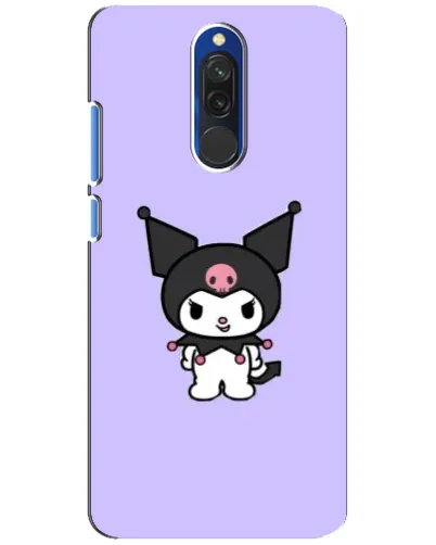 Чехол для Xiaomi Redmi 8 с картинкой «Kuromi — нежный фиолетовый»
