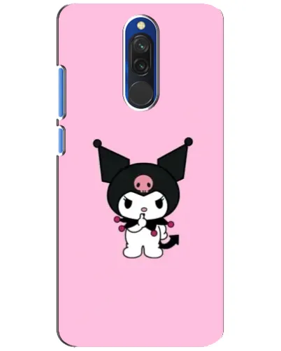 Чехол для Xiaomi Redmi 8 с картинкой «Kuromi — розовая нежность»