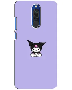 Чехол для Xiaomi Redmi 8 с картинкой «Kuromi — фиолетовый минимализм»