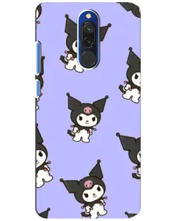 Чехол для Xiaomi Redmi 8 с картинкой «Паттерн с Kuromi»