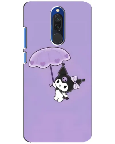 Чехол для Xiaomi Redmi 8 с картинкой «Kuromi с зонтиком»