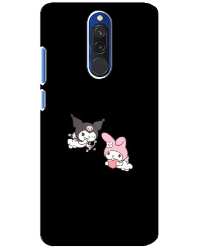 Чехол для Xiaomi Redmi 8 с картинкой «My Melody и Kuromi»