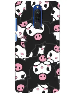 Чехол для Xiaomi Redmi 8 с картинкой «Паттерн голов Куроми»