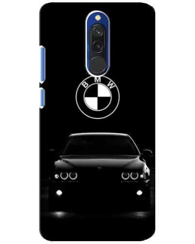 Чехол для Xiaomi Redmi 8 с картинкой «BMW — взгляд из темноты»