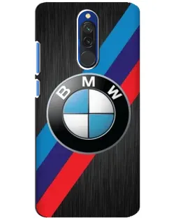 Чехол для Xiaomi Redmi 8 с картинкой «BMW M-stripes стиль»