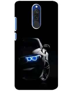 Чехол для Xiaomi Redmi 8 с картинкой «BMW — ночной взгляд» Чехол для Xiaomi Redmi 8 с картинкой «BMW — ночной взгляд»