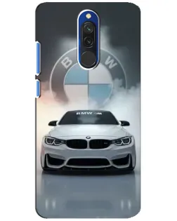 Чехол для Xiaomi Redmi 8 с картинкой «BMW в белом дыму» Чехол для Xiaomi Redmi 8 с картинкой «BMW в белом дыму»