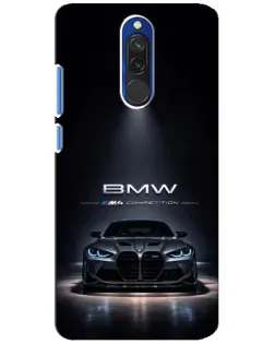 Чехол для Xiaomi Redmi 8 с картинкой «BMW сквозь ночной город» Чехол для Xiaomi Redmi 8 с картинкой «BMW сквозь ночной город»