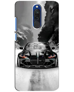 Чехол для Xiaomi Redmi 8 с картинкой «BMW — акварельный дрифт» Чехол для Xiaomi Redmi 8 с картинкой «BMW — акварельный дрифт»