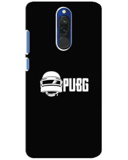 Чехол для Xiaomi Redmi 8 с картинкой «PUBG — классический лого»