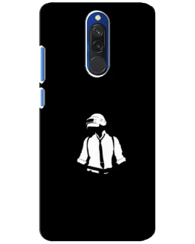 Чехол для Xiaomi Redmi 8 с картинкой «PUBG — белый шлем» Чехол для Xiaomi Redmi 8 с картинкой «PUBG — белый шлем»