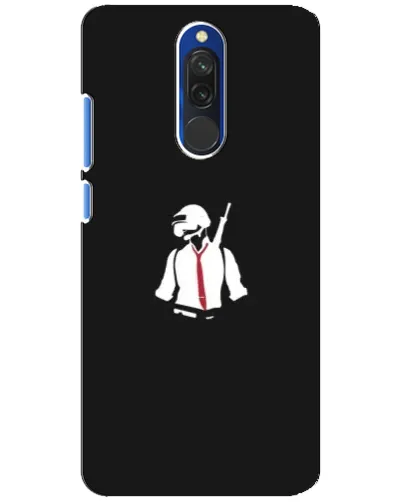 Чехол для Xiaomi Redmi 8 с картинкой «PUBG — силуэт воина» Чехол для Xiaomi Redmi 8 с картинкой «PUBG — силуэт воина»