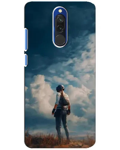 Чехол для Xiaomi Redmi 8 с картинкой «Герой PUBG на скале» Чехол для Xiaomi Redmi 8 с картинкой «Герой PUBG на скале»
